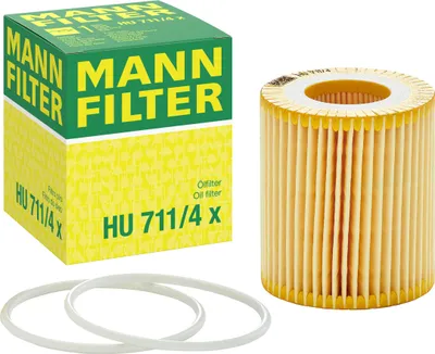 Produktbild von MANN-FILTER HU 711/4 x Ölfilter - für Pkw + Transporter