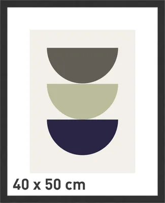Produktbild von accent by nielsen Holz Bilderrahmen Velino, Schwarz, 40 x 50 cm