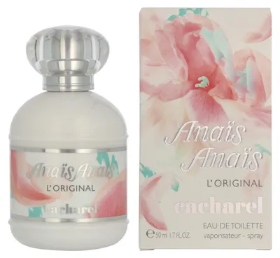 Produktbild von Cacharel Anais L'original, Frauen, 50 ml, Orangenblüte, Nelke, Hyazinthe, Lilie, Weihrauch, Sandelholz, Spray