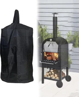 Immagine prodotto di Copertura protettiva per forno per pizza da esterno, in robusto tessuto Oxford 600D, per forni a carbone, griglie e barbecue