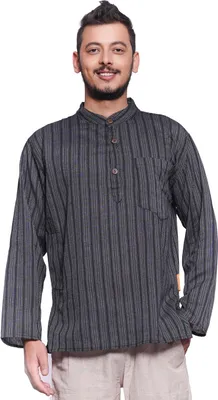Obrázok produktu pre Simandra Pánska kurta Classic Striped Black, XL