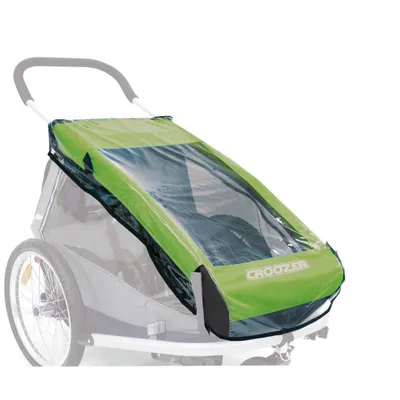 Image de Housse de pluie Croozer pour remorque pour enfants, modèle Kid 2, taille unique