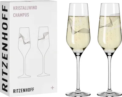 Produktbild von Kristallwind Champagnerglas-Set #3, #4 Von Romi Bohnenberg
