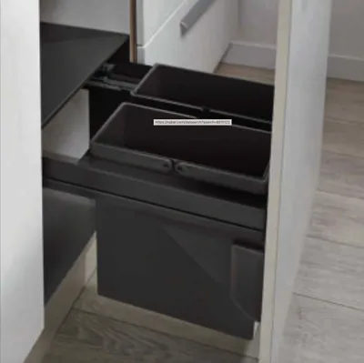 Produktbild von WESCO® Pullboy Soft Comfort 335 K Abfallsammler, Anthrazit 335 K/450-2