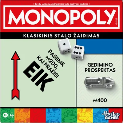 Immagine prodotto di MONOPOLY Board Game Classic Edition in lingua lituana