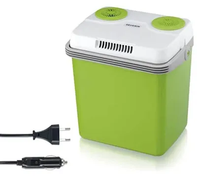Image de Glacière électrique plastique 19l gris/vert - Severin - TKB2924 -