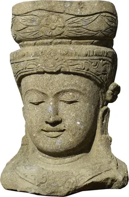 Produktbild von Buddha Figur Büste Purnia 22 x 30 x 60 cm