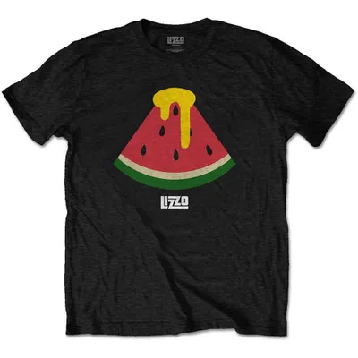 Productafbeelding van Lizzo Watermelon T-shirt met korte mouwen, zwart, maat M