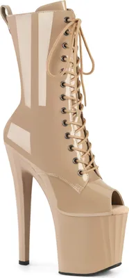 Produktbild von ENCHANT-1041 Uni Booties von Pleaser, Beige  , EU 38, US 8