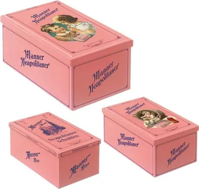 Produktbild von Manner Original Neapolitaner Nostalgiedose 600g