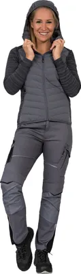Image de Veste de travail hybride femme gris taille 48