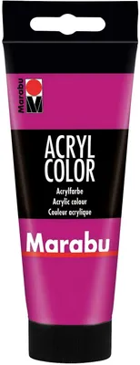 Obrázok produktu pre Marabu akrylová farba "AcrylColor", purpurová, 100 ml