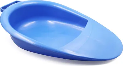 Produktbild von PEPE Mobility Bettpfanne 2 Liter für Frauen und Männer, Steckbecken, Blau