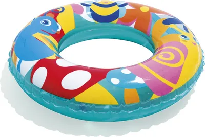 Zdjęcie produktu dla Bestway 36013, Wielobarwny, Koło ratunkowe, Wzór, Winyl, Chiny, 48 cm