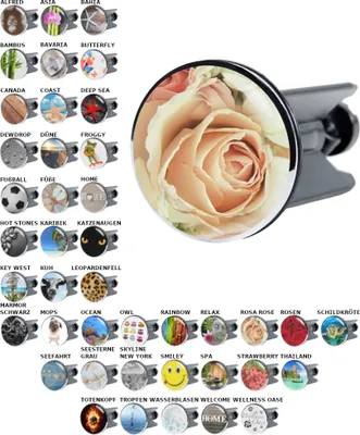 Produktbild von SANILO® Waschbeckenstöpsel Rosa Rose