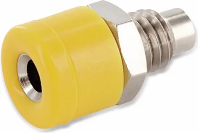Zdjęcie produktu dla Gniazdo panelowe SCHNEPP, 2,6 mm, żółte