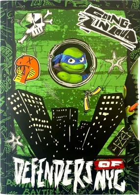 Immagine prodotto di Notatnik z Motywem Ninja Turtles - Oficjalny Produkt Licencjonowany
