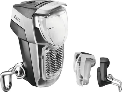 Produktbild von Busch & Müller Akku LED Scheinwerfer Lumotec IQ Eyro, Schwarz Silber