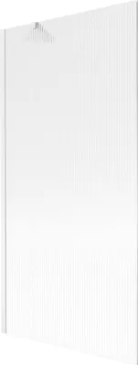 Immagine prodotto di Mexen Next paratia per vasca da bagno a 1 anta 90 x 150 cm, strisce, bianco - 895-090-000-00-09-20