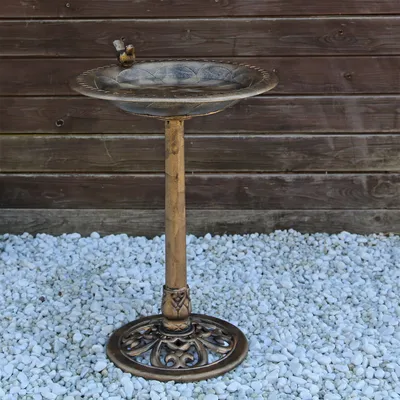 Produktbild von CLGarden Vogeltränke VGT3 Vogelbad Vogel Tränke Bad für Balkon Terrasse Garten