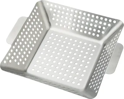 Produktbild von Primaster Grillkorb Edelstahl 32 x 28 x 7 cm