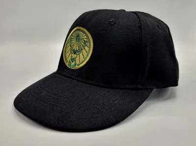 Produktbild von Jaegermeister Cap Kappe Jäger meister Kopfbedeckung Hut schwarz mit Logo Gold