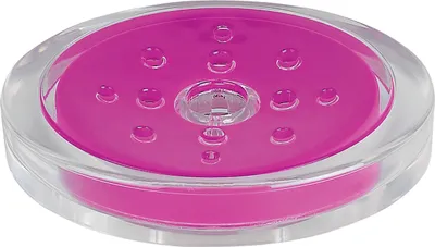 Immagine prodotto di Spirella Portasapone SYDNEY Accessori decorativi per il bagno in acrilico Portasapone Dimensioni: 13 x 10 x 3 cm - Rosa
