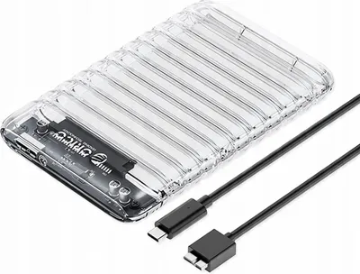 Immagine prodotto di Orico 2139U3-V1 Tasca per unità Usb Micro-B 5Gb/S da 2,5 Hdd/Ssd - Trasparente