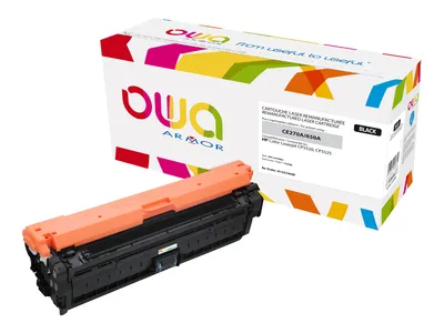Produktbild von OWA Schwarz wiederaufbereitet Tonerpatrone