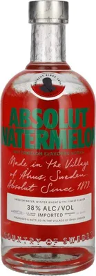 Image de Vodka aromatisée Absolut WATERMELON 38 %  0,70 l.