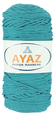 250g PAMUK MAKREME Strickwolle 1235 aqua