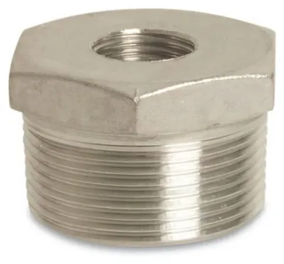 Immagine prodotto di Raccordo filettato Riduttore in acciaio inox 2" AG x 1" IG