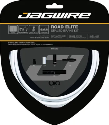 Produktbild von Jagwire SCK051 Elite Sealed Brake Kit, white