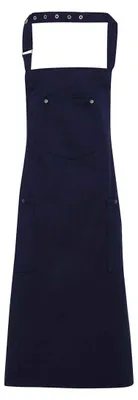 Produktbild von Premier - Latzschürze, Baumwolle LT3160 (Einheitsgröße) (Marineblau)