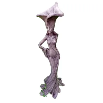 Produktbild von Schöne Silhouette Calla in Antikoptik perfekt für den Garten die Terrasse oder den Vorgarten ist Frostfest Witterungsbeständig und Neu 110cm H, 24-50002