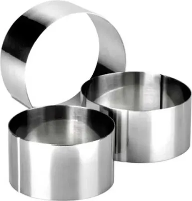 Immagine prodotto di Ibili Stampo per anelli in acciaio inox 8x4,50 cm Argento Argento Taglia unica