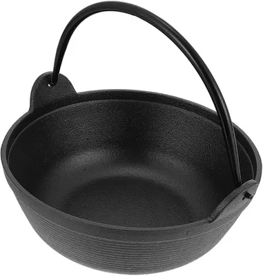 Imagen del producto de Olla holandesa de hierro fundido, ideal para sopas y guisos