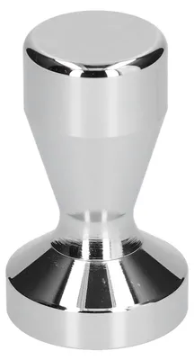 Obrázek produktu pro Nerezový pěch na kávu, italský kompaktní pěch na mletou kávu pro domácnost a kancelář, stříbrný, 51 mm