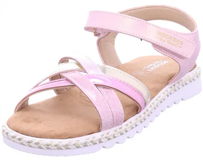 Produktbild von Dockers by Gerli Kinderschuhe Mädchen Sandaletten Rosa Freizeit, Schuhgröße:34 EU