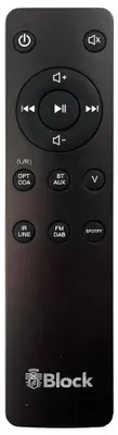 Produktbild von Fernbedienung, geeignet für AUDIOBLOCK XB100