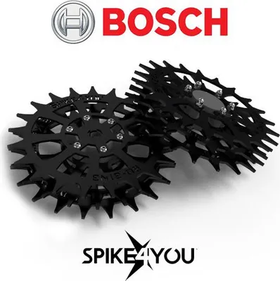 Image de Roues pour le robot de tonte BOSCH INTEGO, acier inoxydable, 3mm