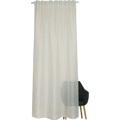 Produktbild von SCHÖNER WOHNEN-Kollektion Transparenter Schlaufenvorhang MESHWORK Taupe 130 x 250 cm