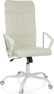 Produktbild von hjh OFFICE Home Office Bürostuhl STRYKA W Schreibtischstuhl mit Armlehnen Stoff Drehstuhl