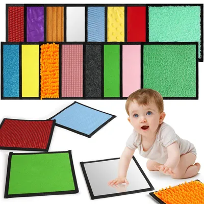 Obrázok produktu pre Sada senzorických podložiek pre deti s autizmom a taktilné dosky