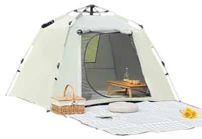 Image de Tente de camping imperméable pour 2 à 3 personnes