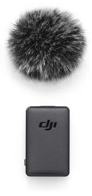 Zdjęcie produktu dla DJI Wireless Microphone Transmitter, Mikrofon kontaktowy, 50 - 20000 Hz, Bezprzewodowy, 3,5 mm (1/8"), Czarny, Bateria
