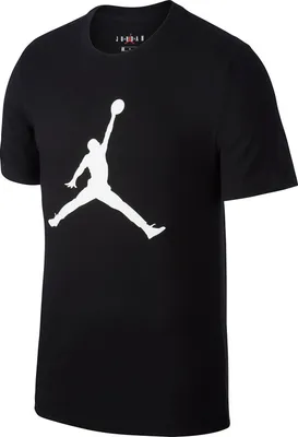 Produktbild von Nike Jordan Jumpman T-Shirt Schwarz Weiß AJ1 Shirt BLACK/WHITE XXL