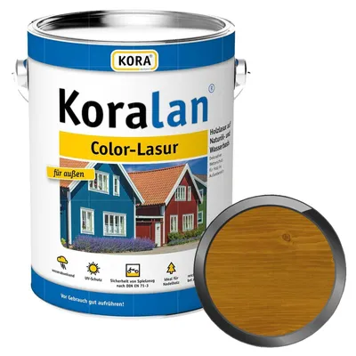 Produktbild von KORA Koralan Color-Lasur 2.5 Liter Eiche