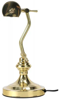 Obrázok produktu pre Klavírna lampa s päticou E27, max. 40 W, zlatá -