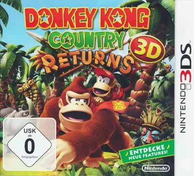 Produktbild von Donkey Kong Country Returns - 3DS